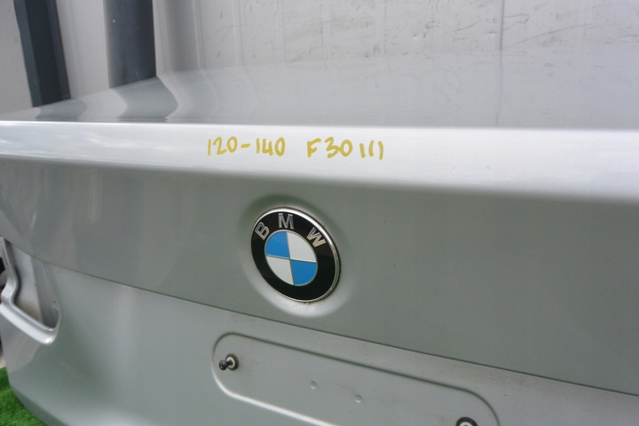 фото №6, Bmw f30 крышка багажника зад a83 цвет глейшерсильбер рестайлинг lci sedan