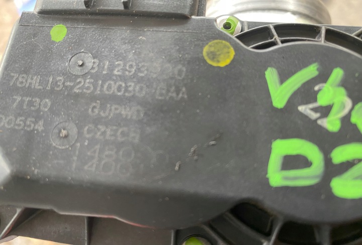 фото №5, Volvo колектор всмоктуючий 2.0 d2 s80 v60 v70 xc60 31431955 31293930 дросельна заслінка