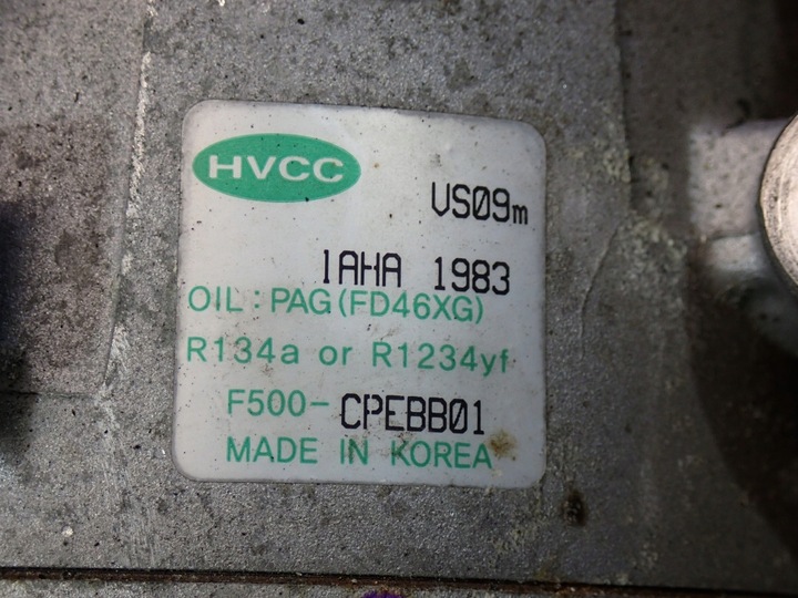 фото №7, Kia picanto ii 15-17 1.0 66km компрессор компрессор кондиционера f500cpebb01