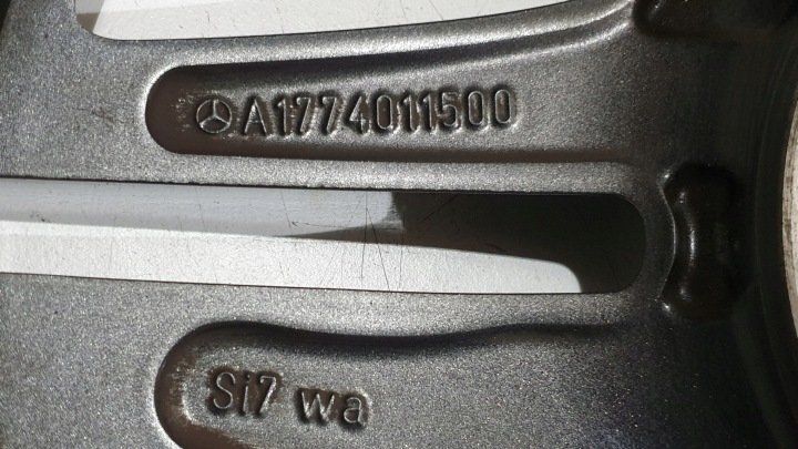 фото №10, Диск mercedes a w177 amg a1774011500 18 7.5 et49