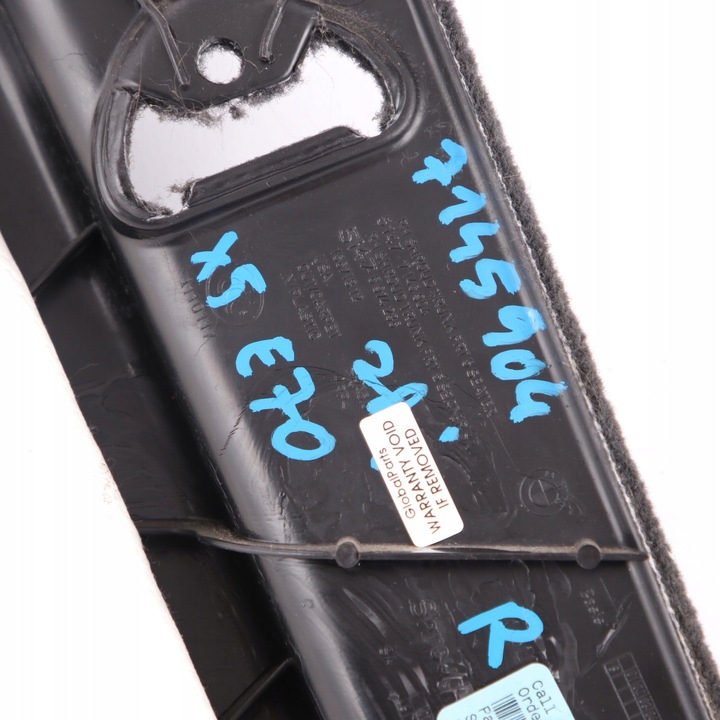 фото №12, Bmw x5 e70 защита обивка боковина багажника правые