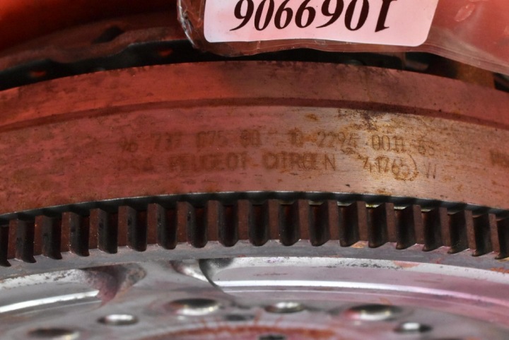 фото №11, Зчеплення двомасовий двомасовий маховик 9675020780 peugeot 308 1 i t7 1.6 thp 156 km