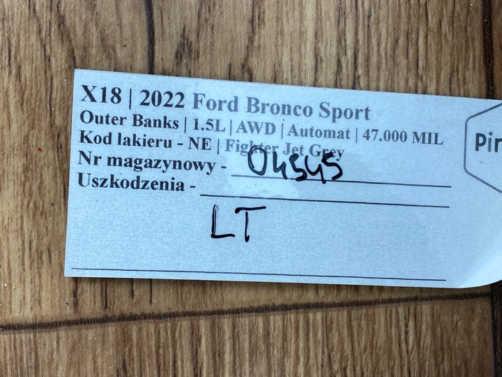 фото №7, Петлі двері лівий зад ford bronco sport 2020+ usa