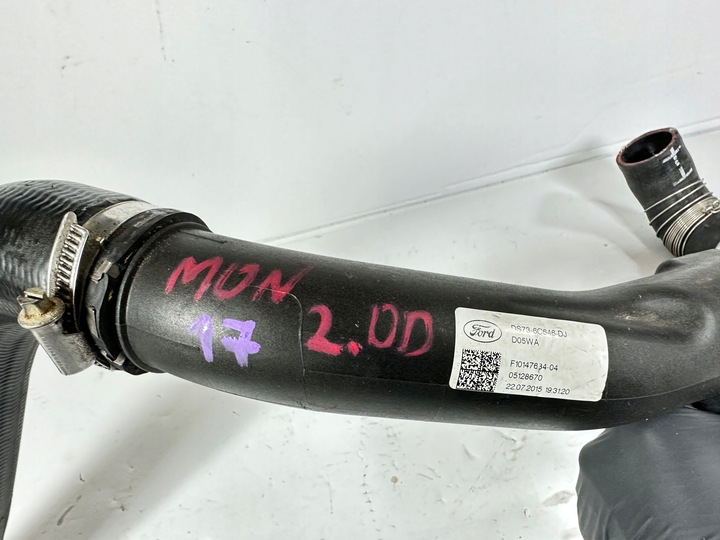 фото №5, Mondeo mk5 s-max mk2 шланг інтеркулер 2,0tdci ds73-6c646-dj