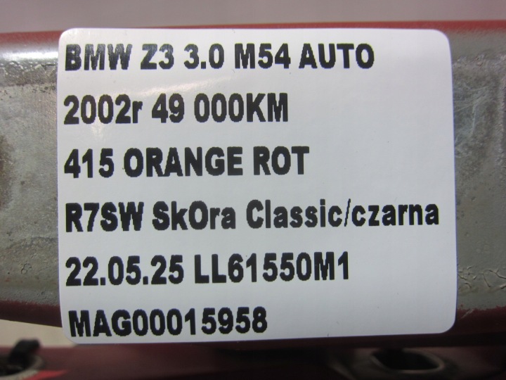 фото №9, Bmw z3 e36 петля задней крышки левое правое зад петли 8397328 41628413371