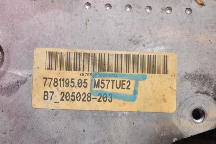 фото №12, Двигатель дизель насос m57d30tu2 bmw x5 e70 3.0 d 235 km 06-10 kompresja