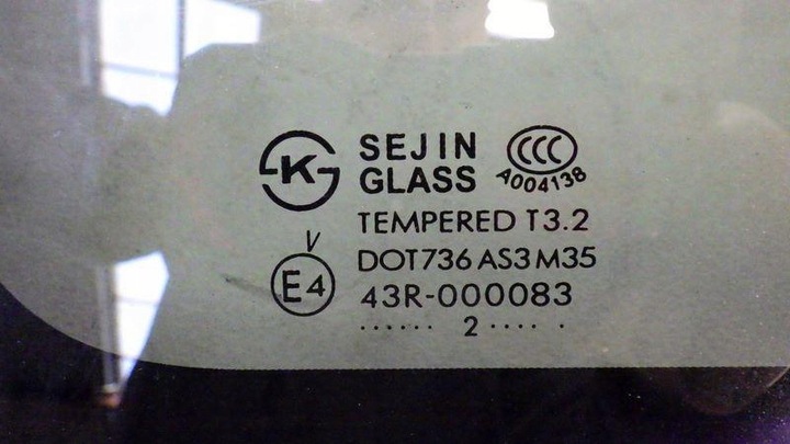фото №7, Стекло кузовная левый зад chevrolet captiva i c140 1 рестайлинг 43r-000083