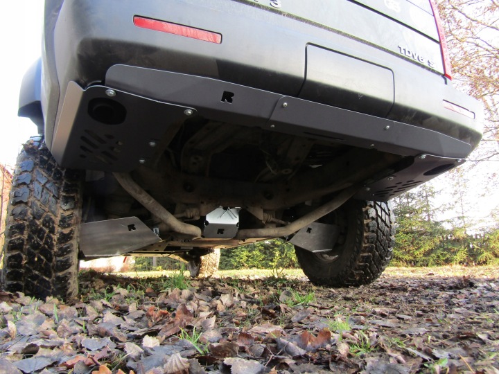 фото №8, Защита стальной заднего моста дифференциал land rover discovery 3 & 4 rtech