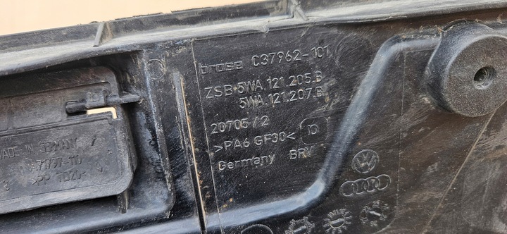 фото №14, Вентилятор радиатор passat b8 golf vii audi a3 8v skoda superb 5wa121205b