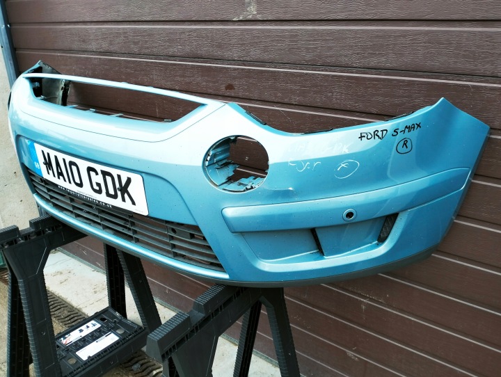 фото №8, Бампер перед передний pod датчики pdc ford s-max i mk1 2006-2010 цвет 38
