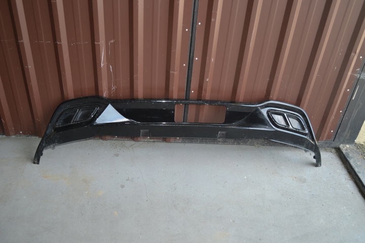 фото №1, Накладка спойлер бампера зад golf viii 8 r line