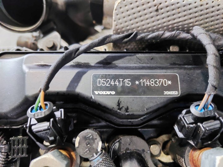 фото №6, Двигатель комплектный блок головка турбина форсунки volvo xc60 s60 2.4 d5244t15