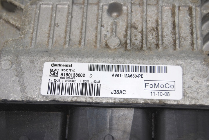 фото №7, Компьютер блок управления двигателя ecu mazda 3 iii bl 1,6d av61-12a650-pe sid807evo