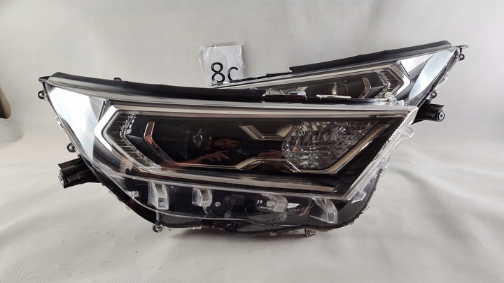 фото №8, Toyota rav4 v повний led лівий правий фара rav 4