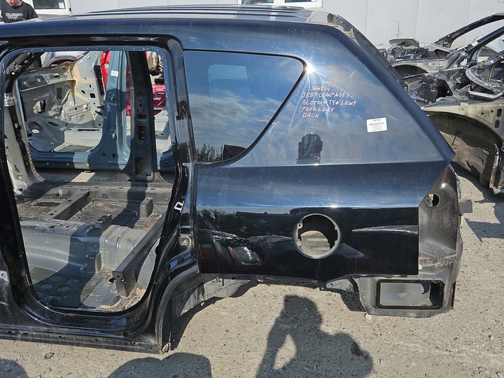 фото №1, Крило зад лівий jeep compass i 06-16 чверть чорний px8