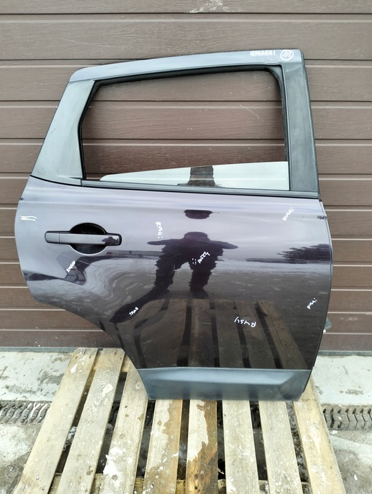 фото №1, Дверь правые зад задние nissan qashqai i j10 07-10 оригинал лак gab