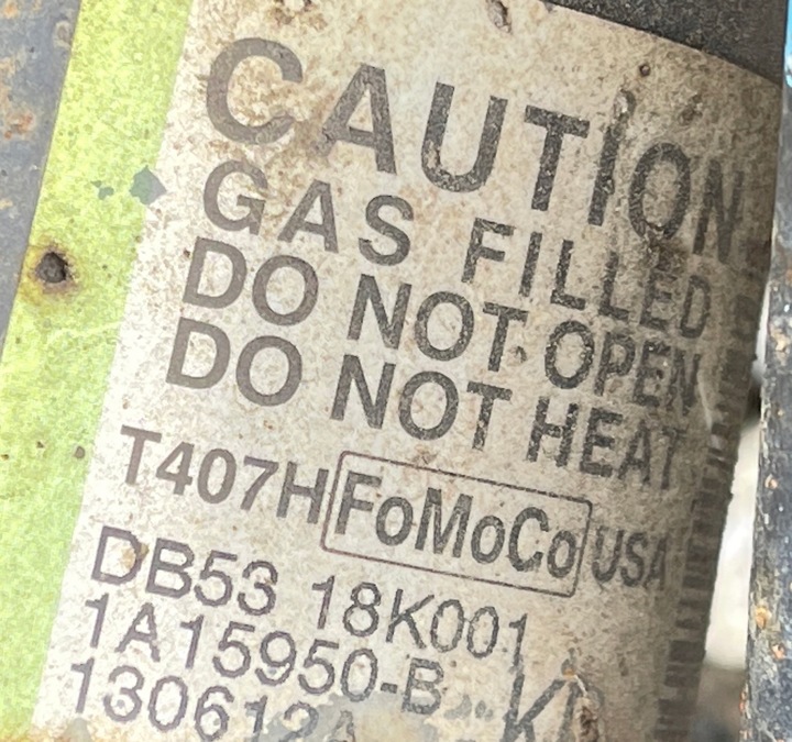 фото №3, Explorer 10- 3.7 4x4 амортизатор лівий перед