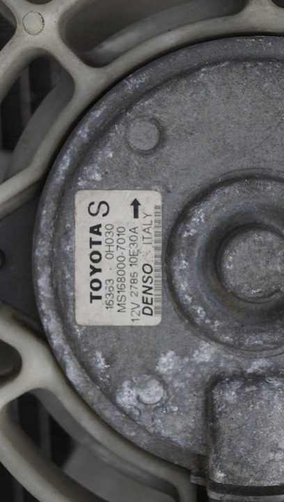фото №10, Радіаторів вентилятор toyota avensis t25 1.8 b