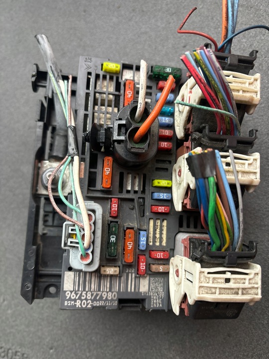 фото №11, Citroen c5 iii x7 peugeot 9675877980 модуль блок керування bsm
