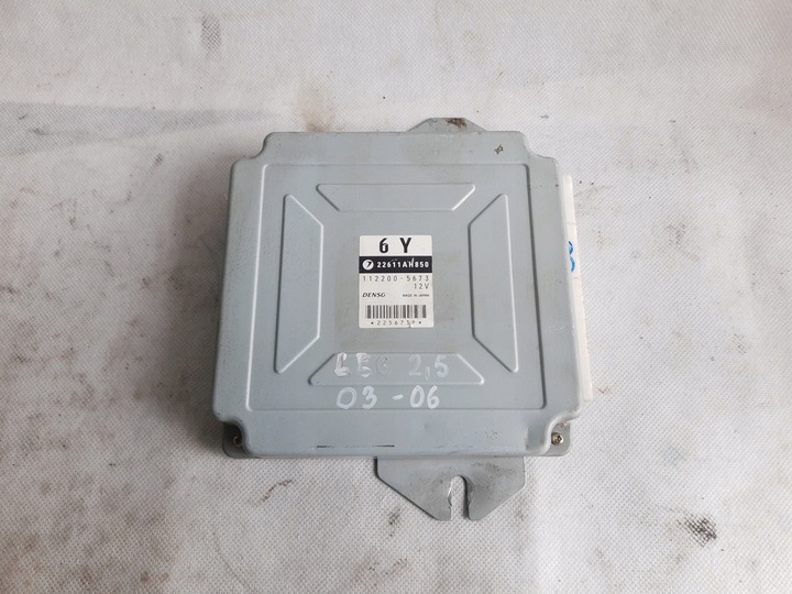 фото №1, Subaru legacy 2.5 03-06 компьютер 22611ah850
