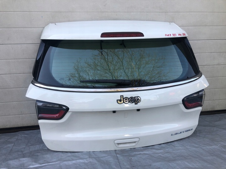 фото №3, Jeep compass ii крышка задняя комплектная белая 2018-
