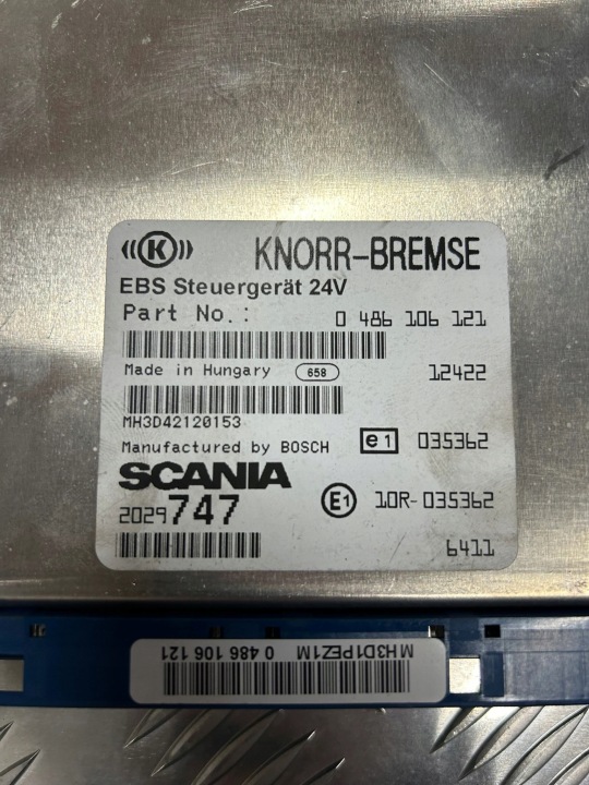 фото №2, Блок керування ebs scania r 2029747