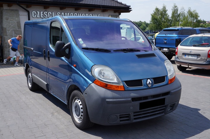 TRAFIC 2 II VIVARO A ПЕРЕД БАМПЕР КРИЛО КАПОТ