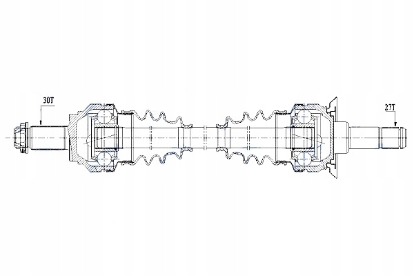 фото №11, Полуось приводная bmw 5 f10 f11 518d 520d 525d 530d 520i 528i