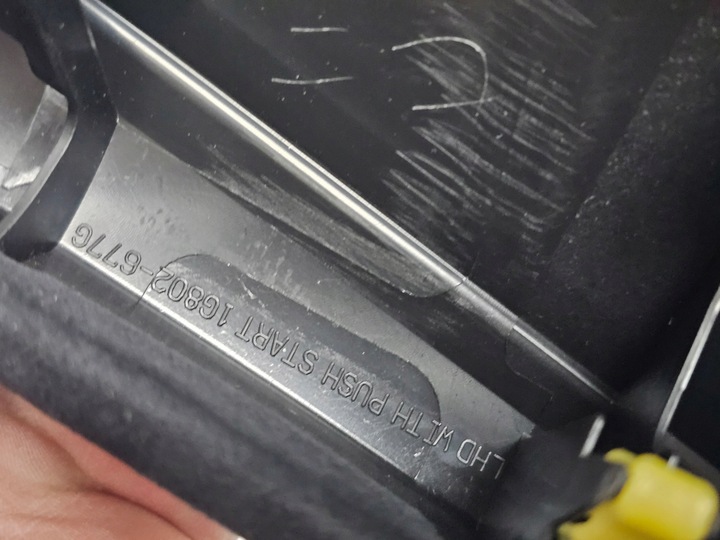 фото №11, Планка защита dekor консоли панели toyota rav4 rav 4 iv кожа led замша