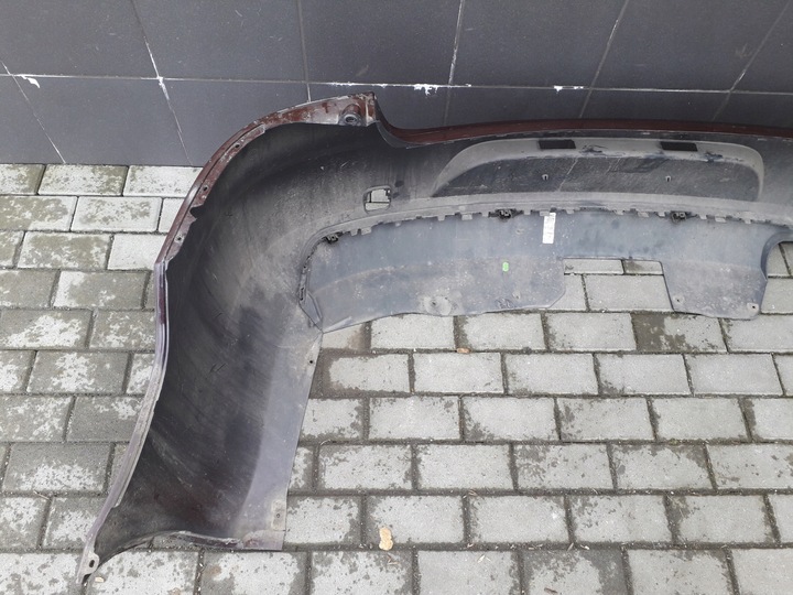 фото №9, Skoda superb 2 ii sedan 08- бампер задній дифузор 3t5807421 3t5807521a