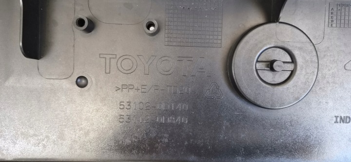 фото №13, Бампер передній toyota yaris iii рестайлінг 2017- 52119-0da40 / 53102-0d140