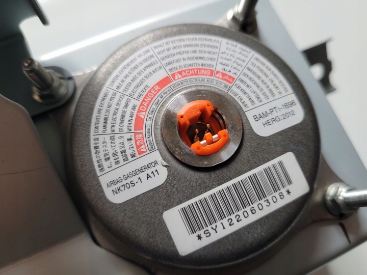 фото №6, Nissan leaf i ze0 2012 перед сторона права подушки повітряні