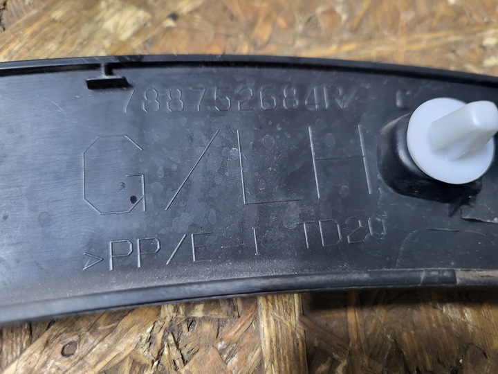 фото №14, Renault kadjar планка na крыло задний зад левая