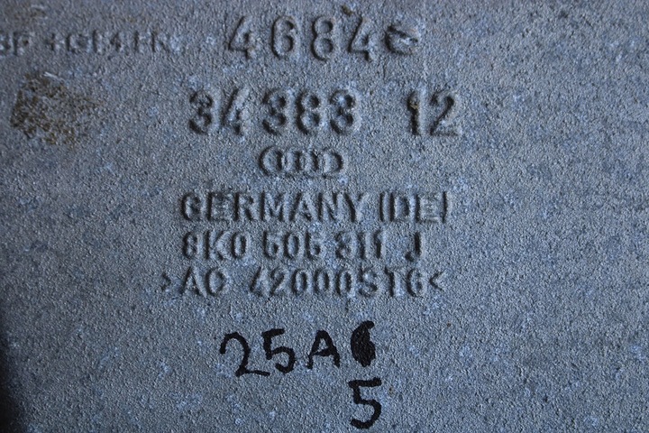 фото №14, Audi a4 a5 балка подвешивание задняя зад 8k0505235an 8k0505235ab 8k0505235aq