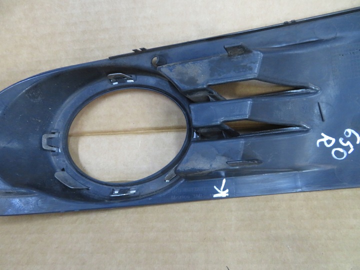 фото №11, Решітка бампера заглушка рамка галоген права vw golf vi 1k9853666