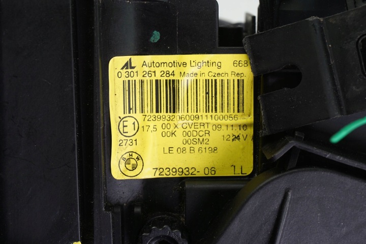 фото №14, Фара передня права bmw 3 e92 e93 7239932 0301261284