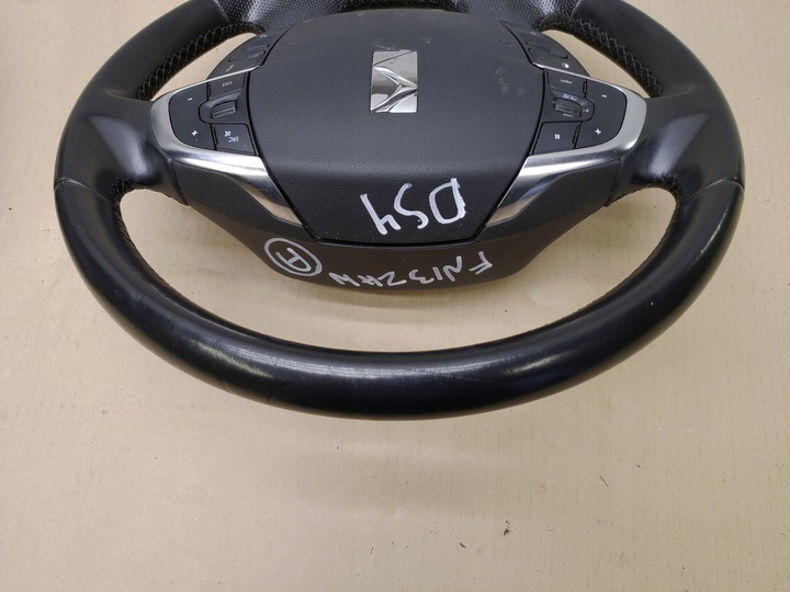 фото №9, Руль + подушка мультифункция кожа citroen ds4 годы 2010-2015