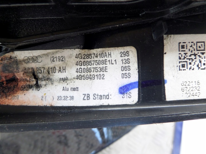 фото №6, Audi rs6 c7 4g a6 c7 performance дзеркало праві карбон 14+2 pin 4g2857410ah