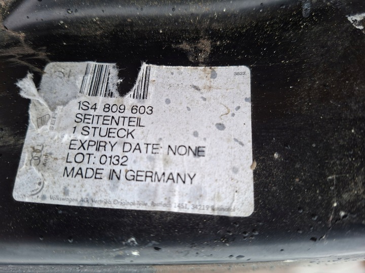 фото №9, Vw up поріг лівий 1s4809603