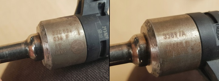 фото №13, Планка впрыскивающий + 4 форсунки / 1.4 tfsi tsi cax 125km - 122km / супер состояние