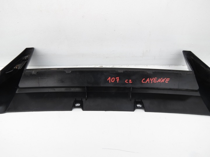 фото №11, Спойлер накладка бампера зад задний рестайлинг gts porsche cayenne i 7l
