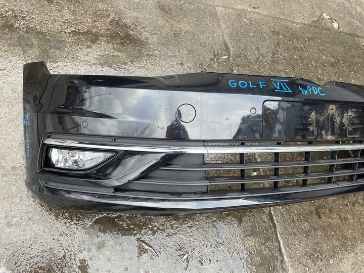 фото №6, Vw golf vii рестайлінг бампер перед переднє 4xpdc комплектний колір lc9x