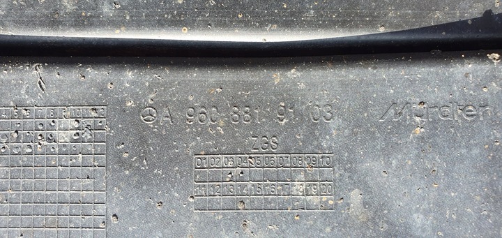 фото №8, Крило підкрилок pod градус кабіни actros mp 4 a9608814603 a9608819003