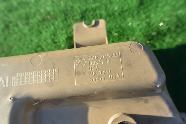 фото №6, Вкладка бардачок ниша багажника kpl beż bmw x5 e70