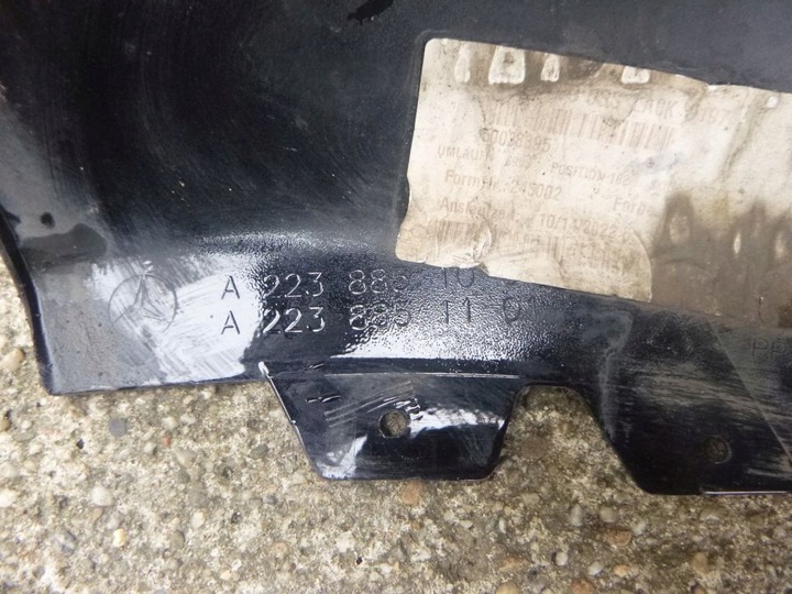 фото №9, Mercedes s клас 223 w223 amg бампер переднє