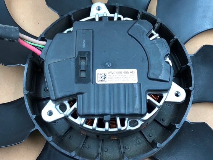 фото №9, Вентилятор радіатор двигуна перед голий вентилятор лопать audi volkswagen