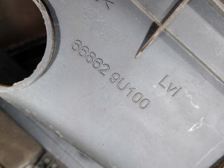 фото №7, Панель під лобовим склом nissan note 05-12 668629u100