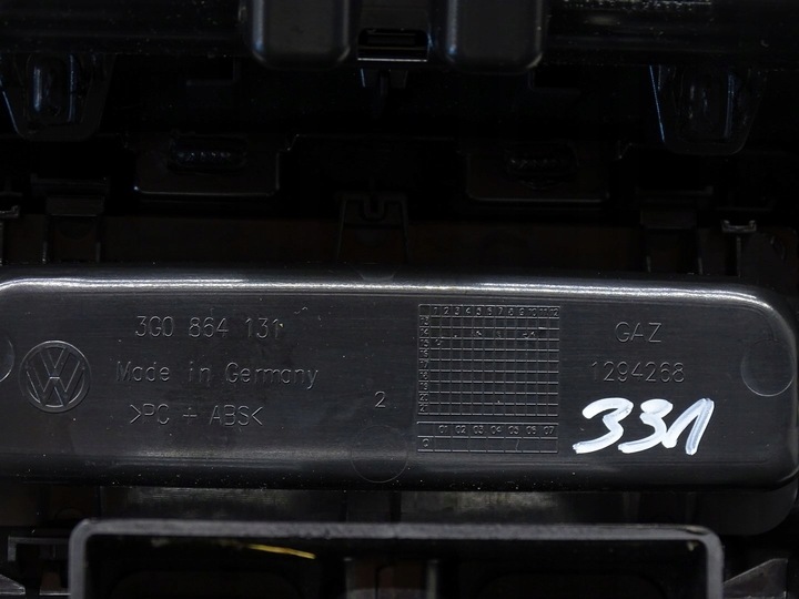 фото №7, Рамка захист зад задня тунелю + решітка повітропровід vw passat b8 3g 3g0819203a