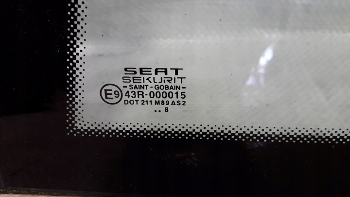 фото №8, Стекло кузова seat ibiza 6l версия 3дверь