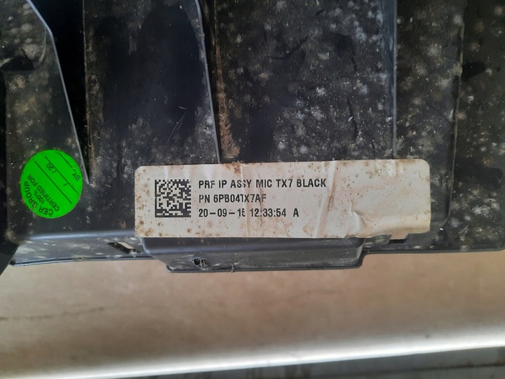 фото №11, Dodge ram 1500 19- панель роздавальна usa спрацьована 6pb04tx7af